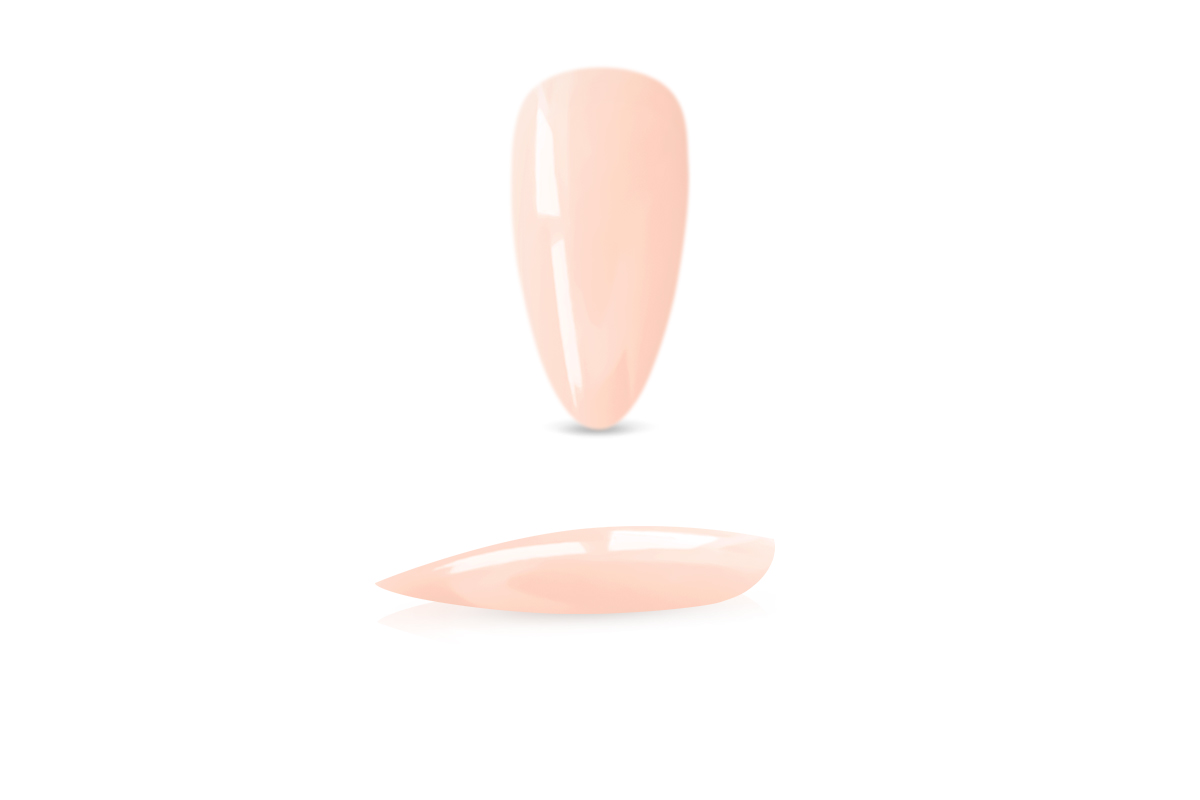 Jolifin 120er Tipbox Press-On ovale Mandel milky nude