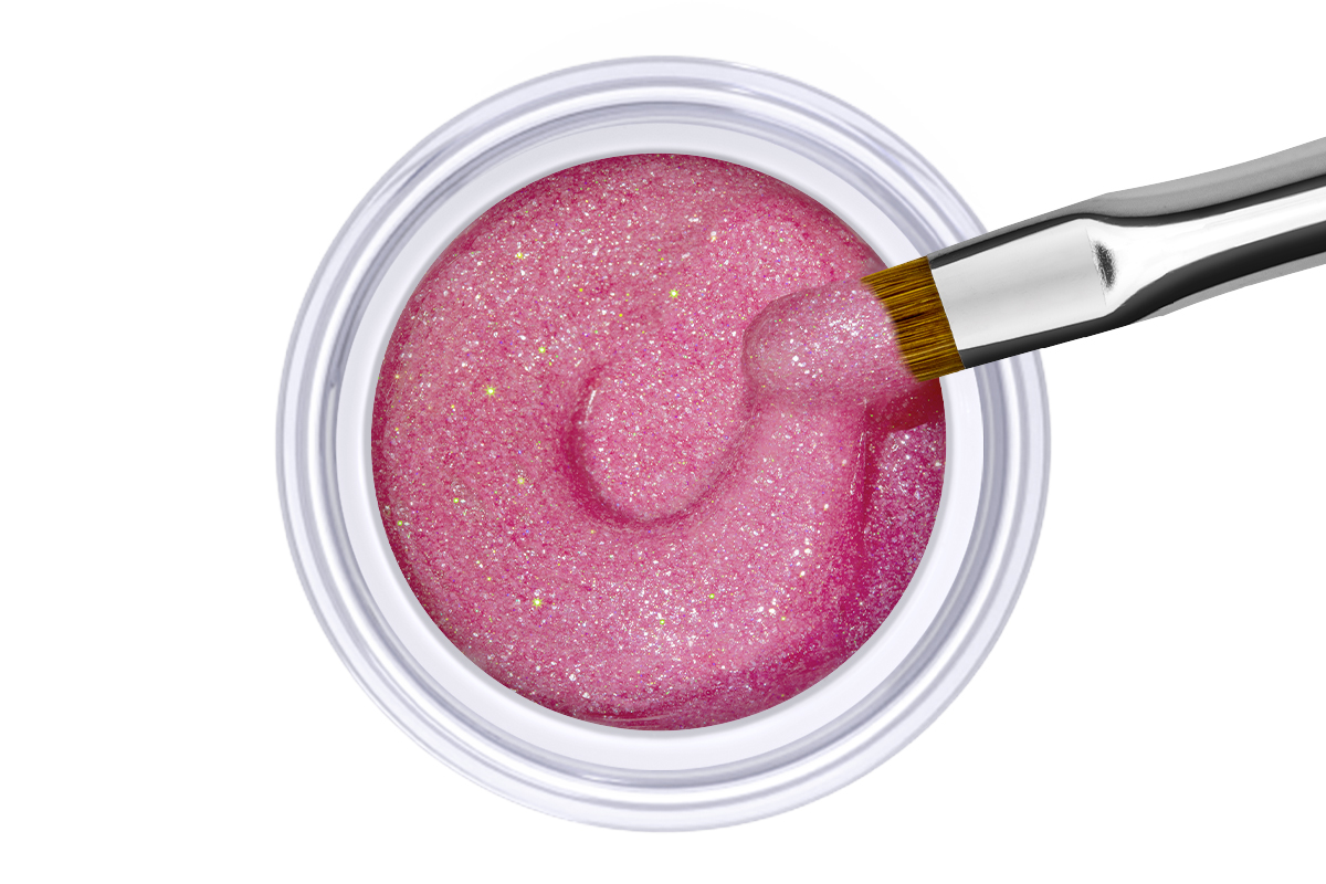 Jolifin Farbgel Nightshine magnolia Glimmer 5ml