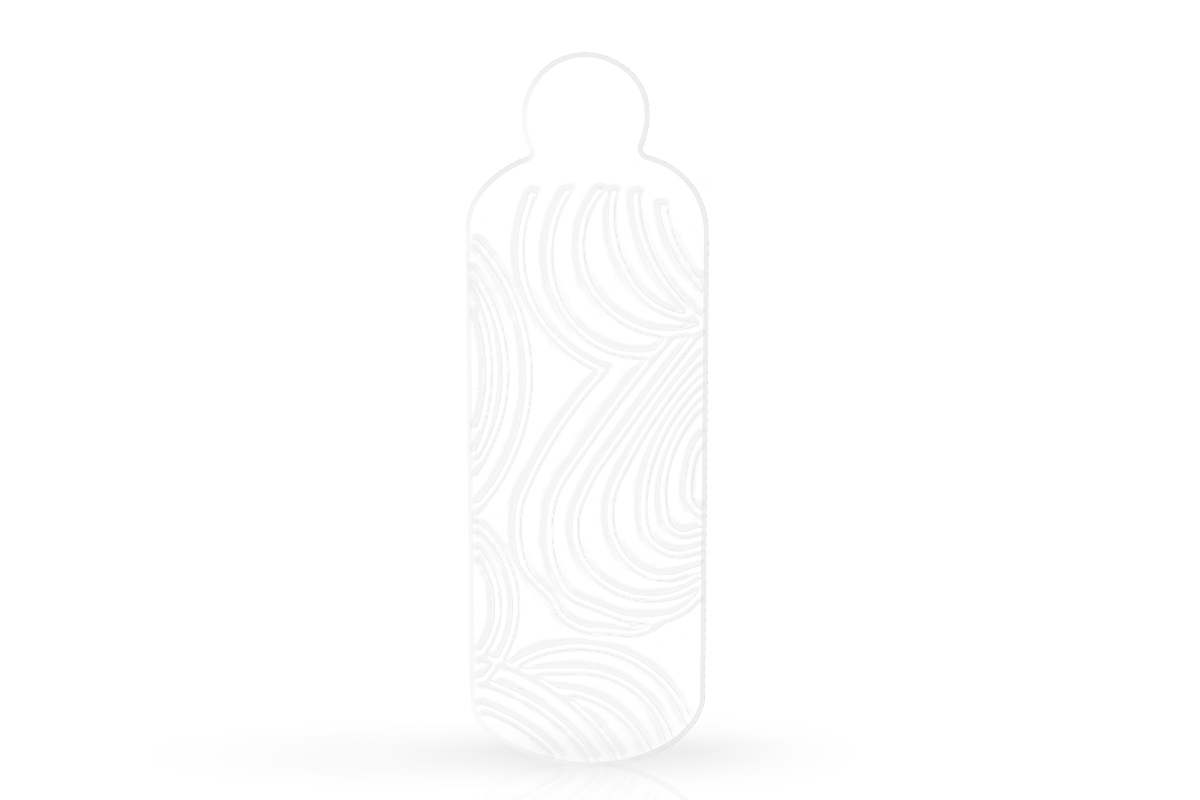 Jolifin silicone mould for dual tips - lines
