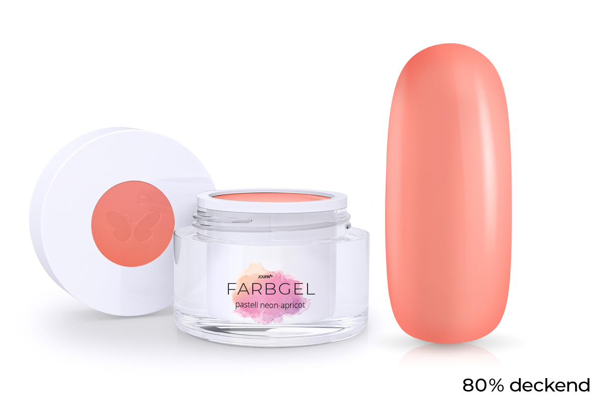 Jolifin Farbgel pastell neon-apricot 5ml
