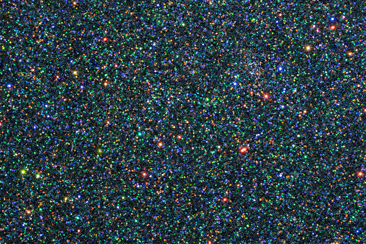 Jolifin LAVENI Diamond Dust - black multicolor