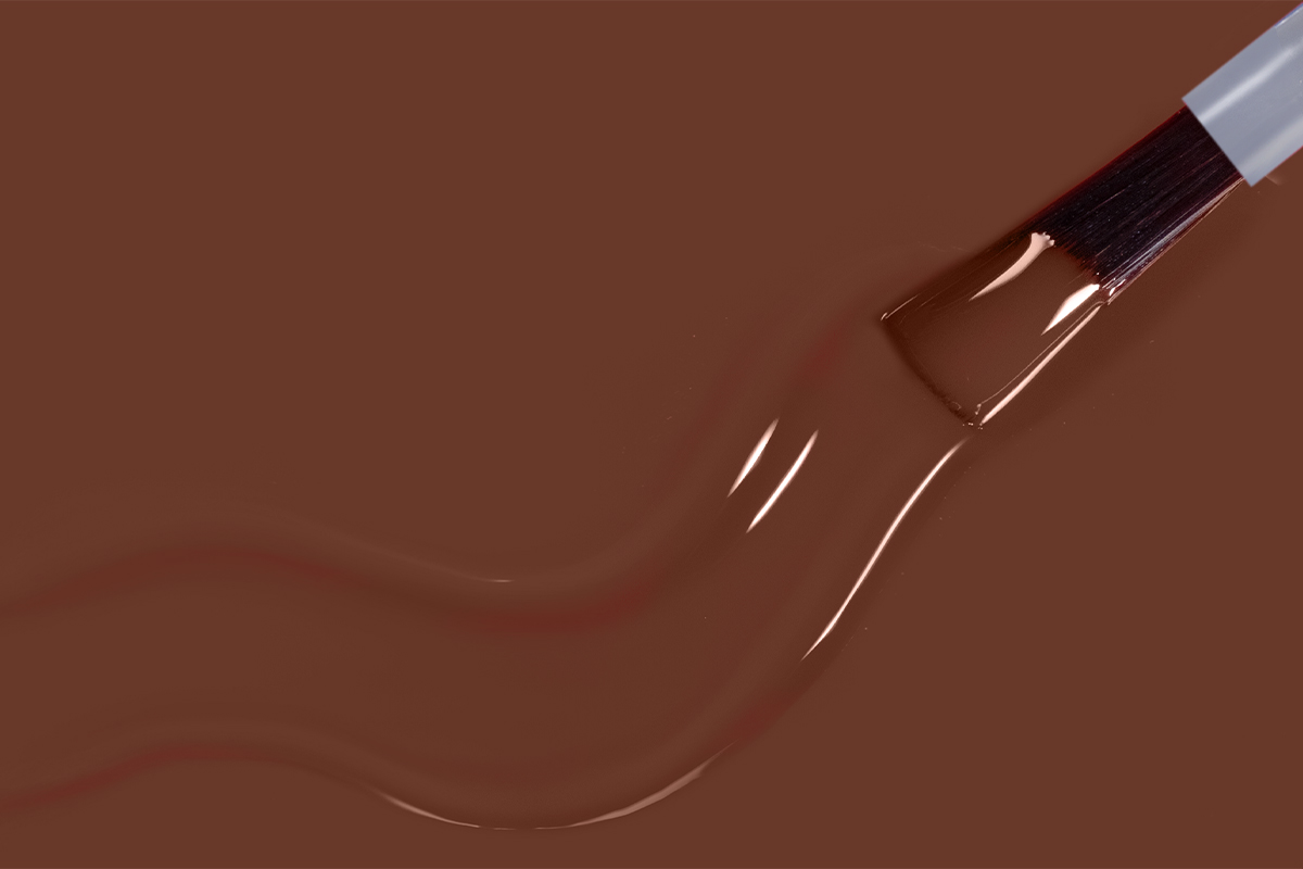 Jolifin LAVENI Shellac PeelOff - brown leaf 10ml