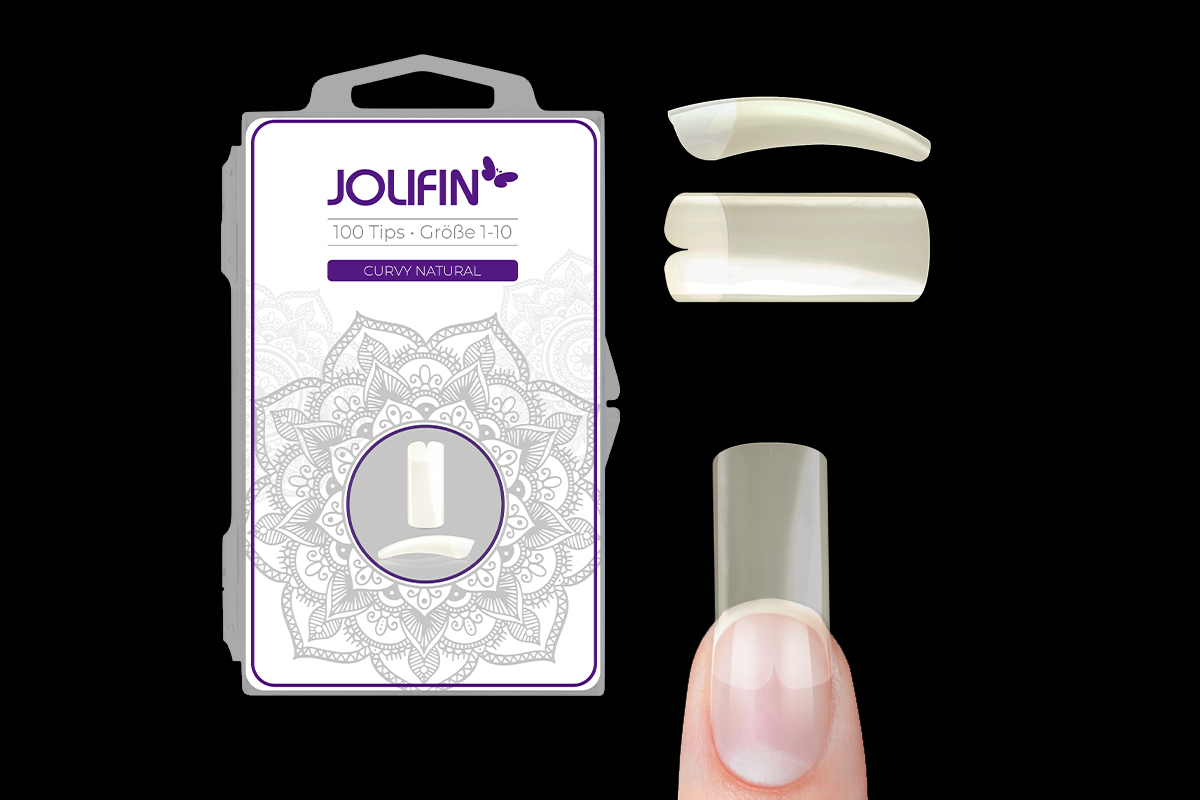Jolifin 100er Tipbox curvy natural