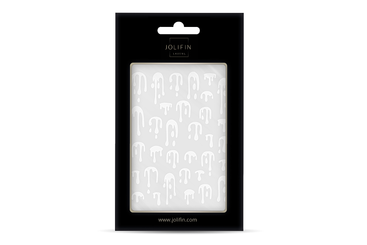 Jolifin LAVENI XL Sticker - Ice-Cream white