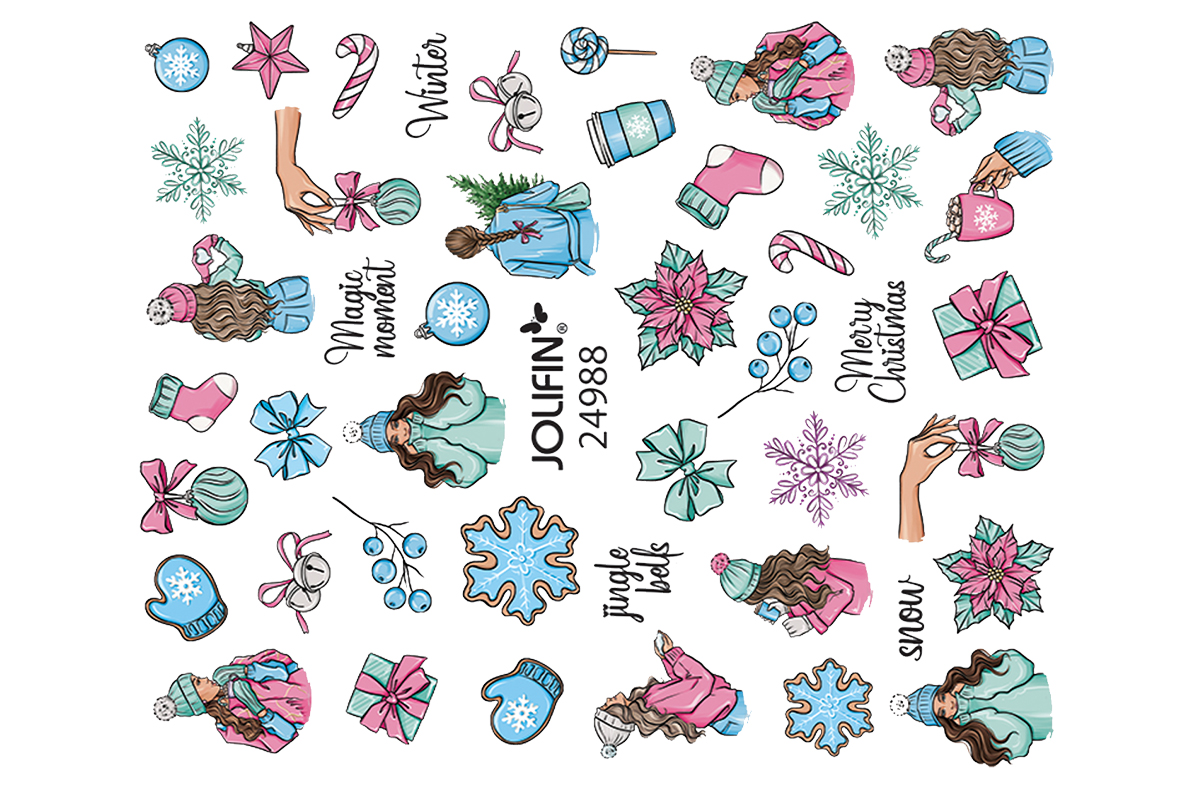 Jolifin Sweet Christmas Tattoo - Nr. 2