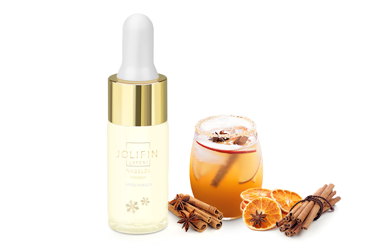 Jolifin LAVENI Nagelöl - Apfelpunsch 10ml