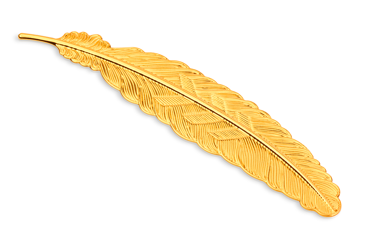 Jolifin presentation display - feather gold