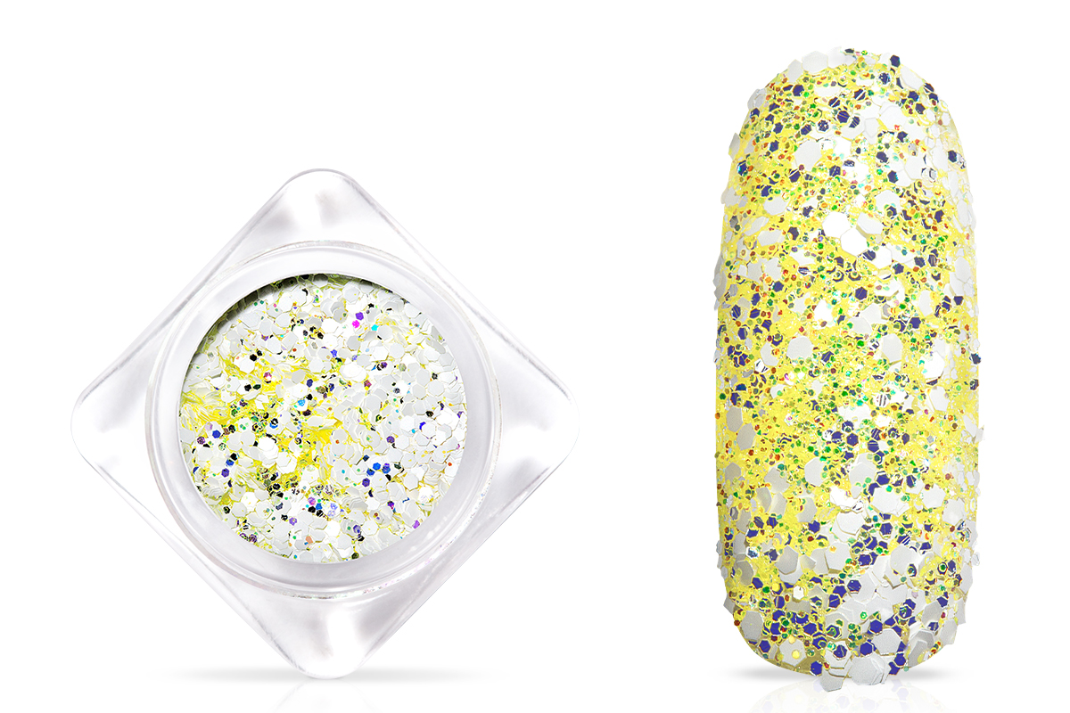 Jolifin Candy Glitter - pastell-yellow