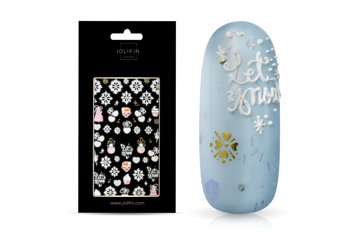 Jolifin LAVENI 3D Sticker - Christmas Nr. 12