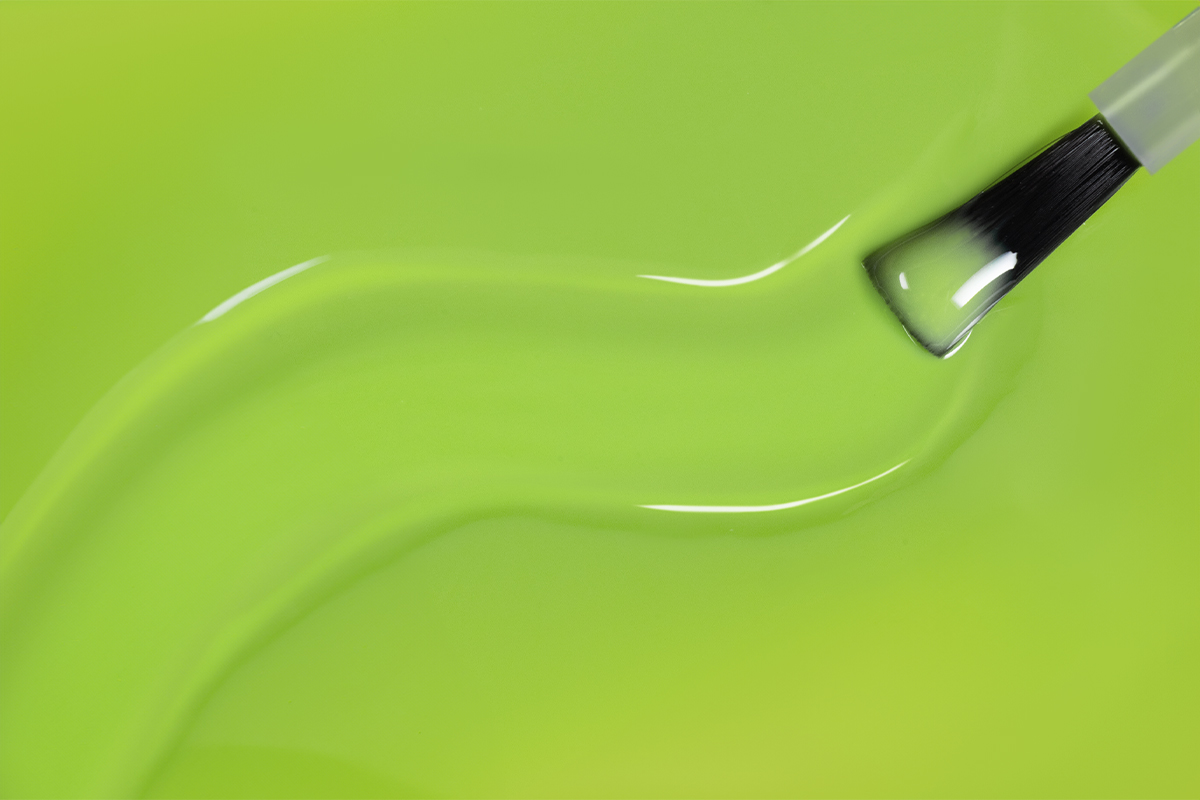 Jolifin LAVENI Shellac - Jelly Glas neon-lime 10ml