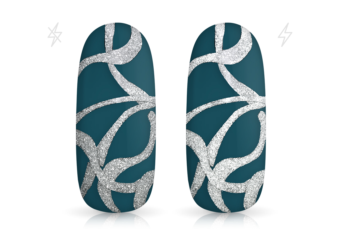 Jolifin LAVENI XL Sticker FlashOn - silver No. 4