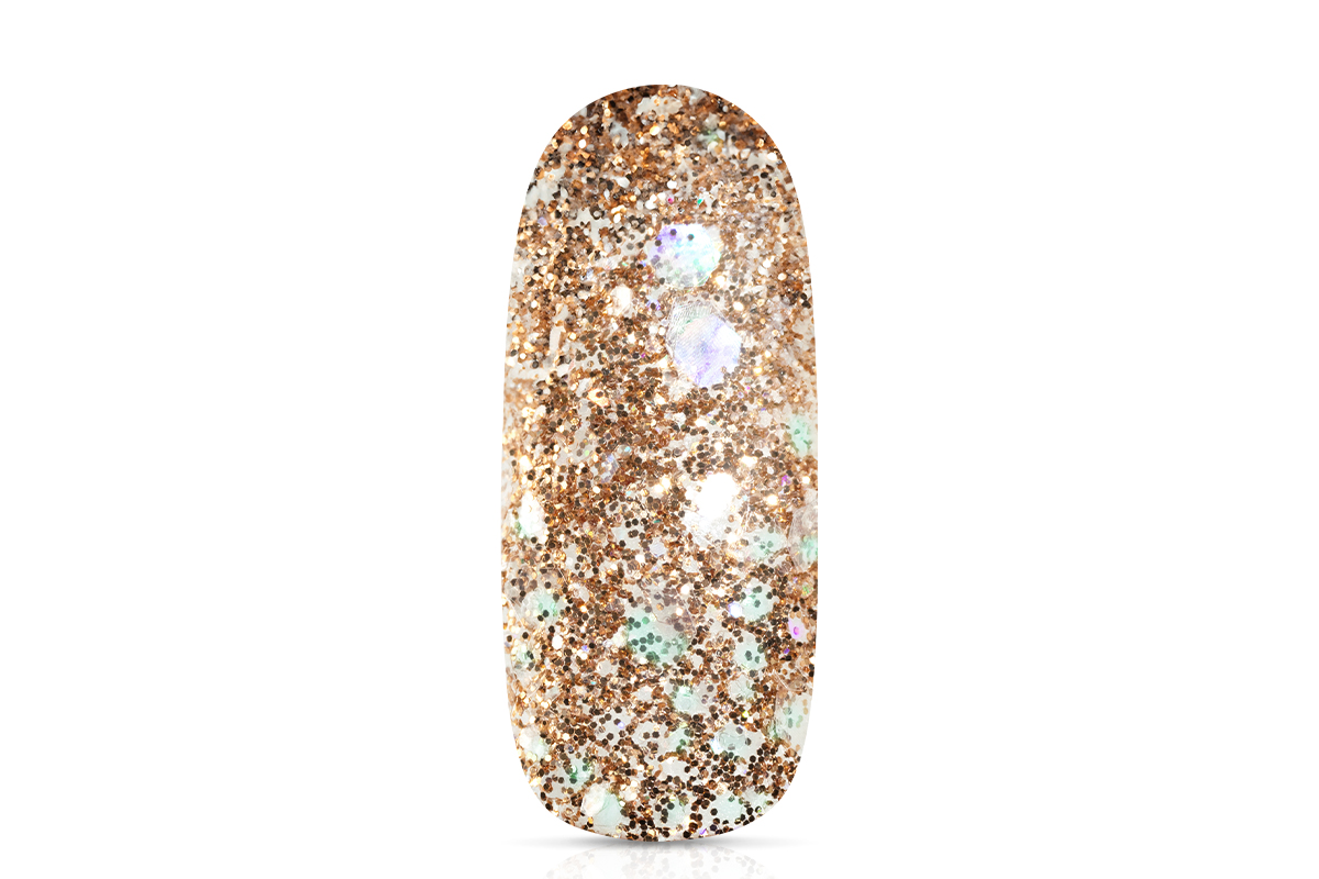 Jolifin Bio Illusion Glitter - copper