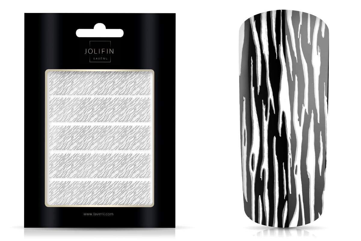 Jolifin LAVENI XL Sticker - Silber 7