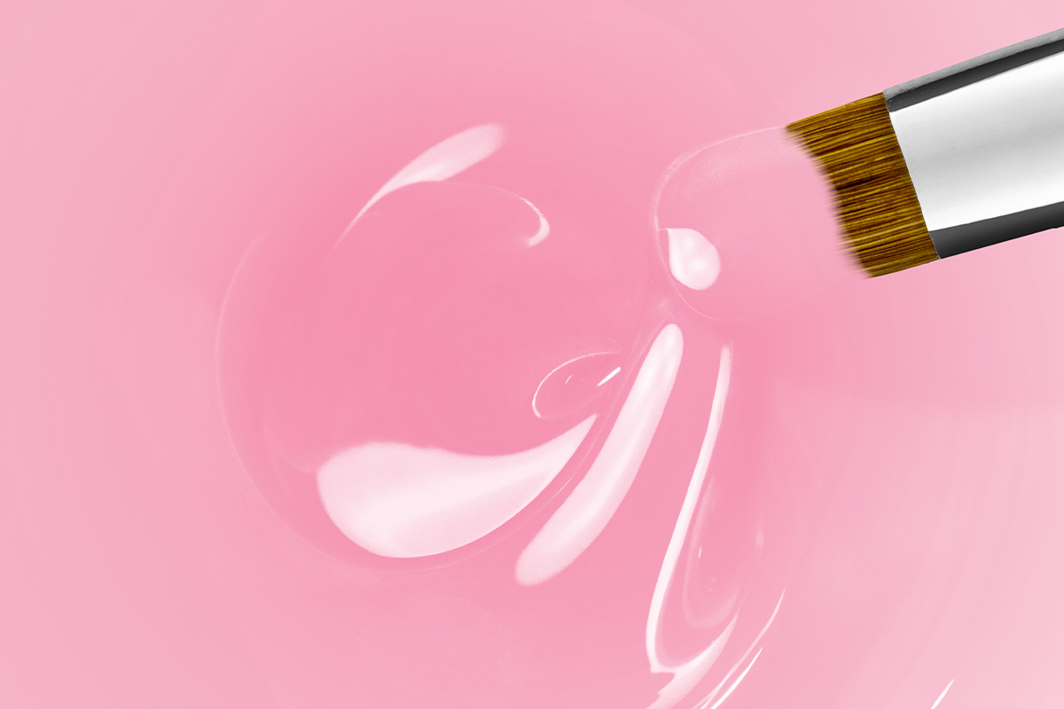 Jolifin Studioline - Press-On Glue Gel milky rosé 15ml