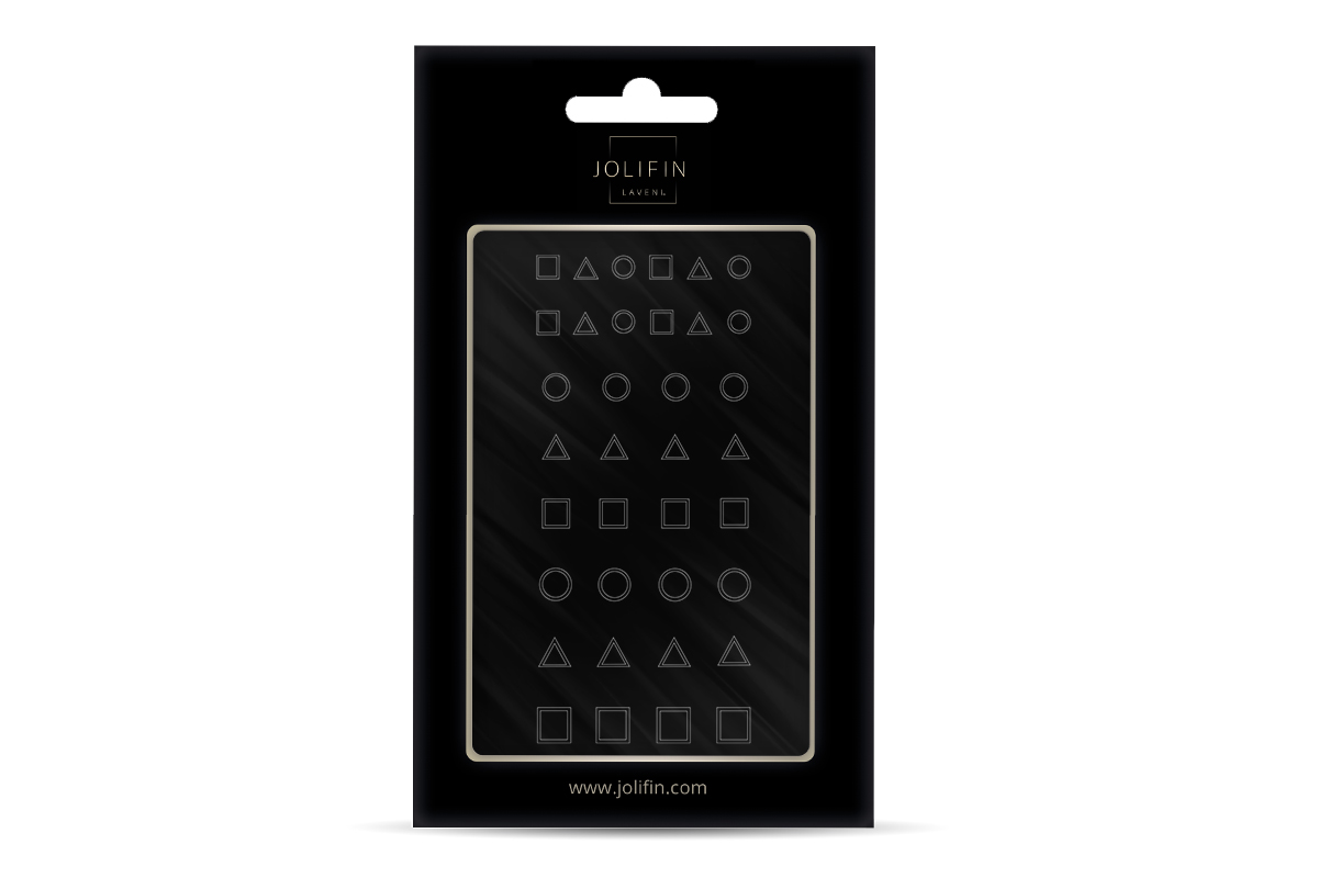 Jolifin LAVENI XL Sticker - Symbole schwarz