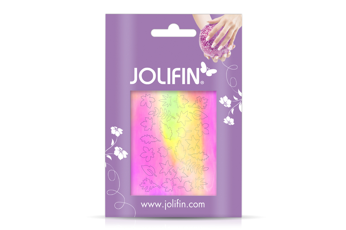 Jolifin Aurora Sticker - Leaf babypink