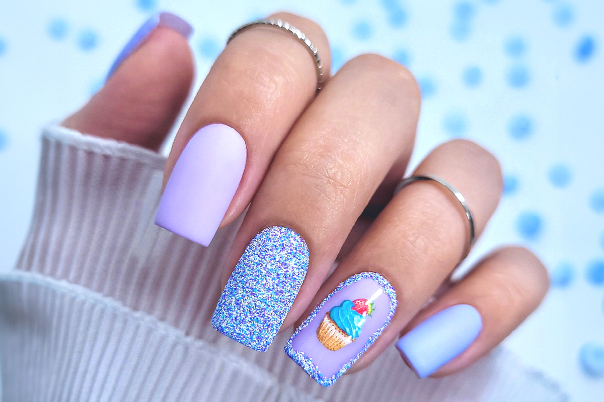 Jolifin LAVENI Shellac - lavender sky 10ml