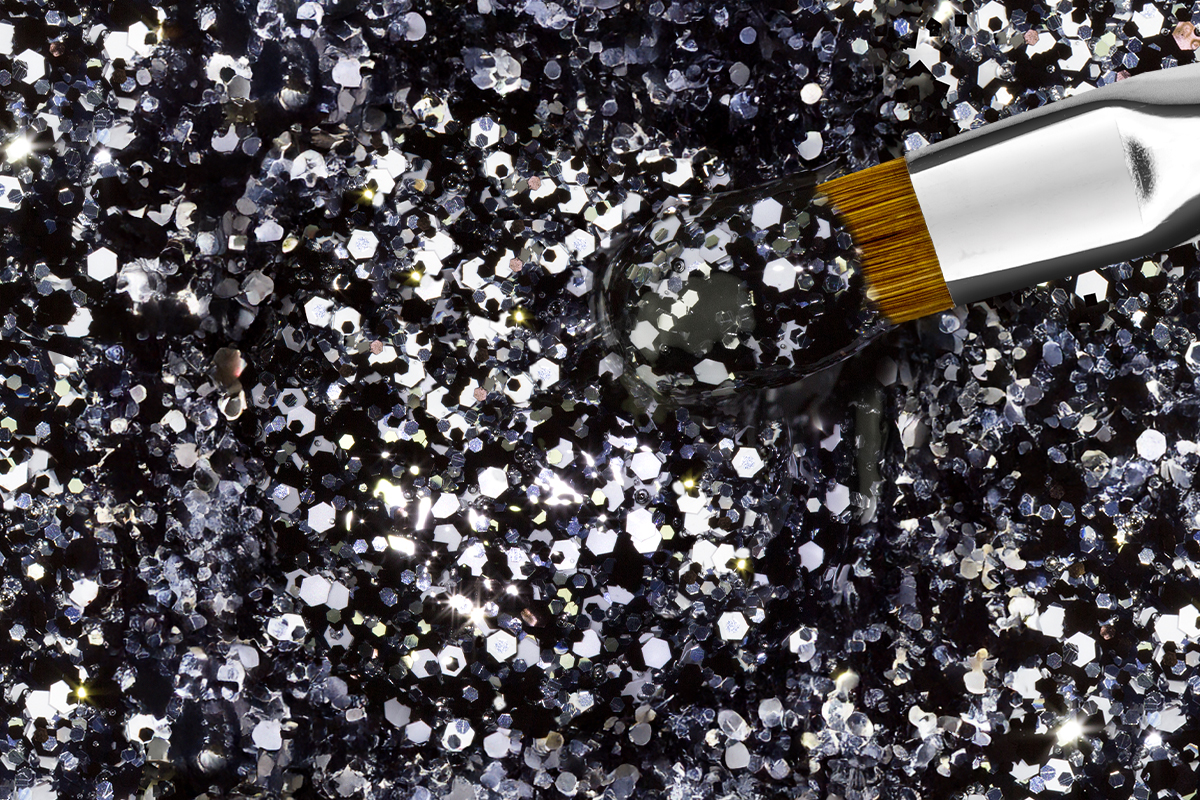Jolifin Farbgel crystal black-white 5ml