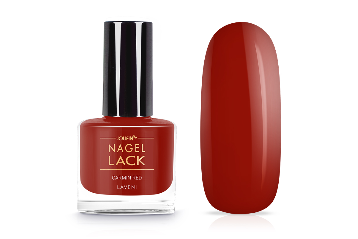 Jolifin LAVENI Nagellack - carmin red 9ml