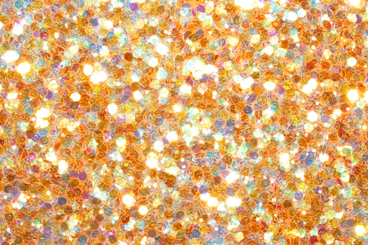 Jolifin Fabulous Glitter - orange