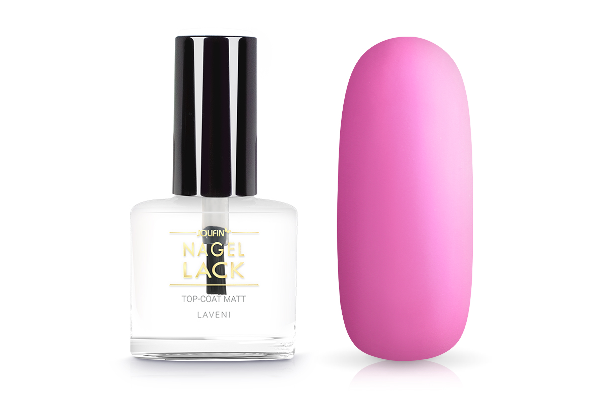 Jolifin LAVENI Nagellack - Top-Coat matt 9ml