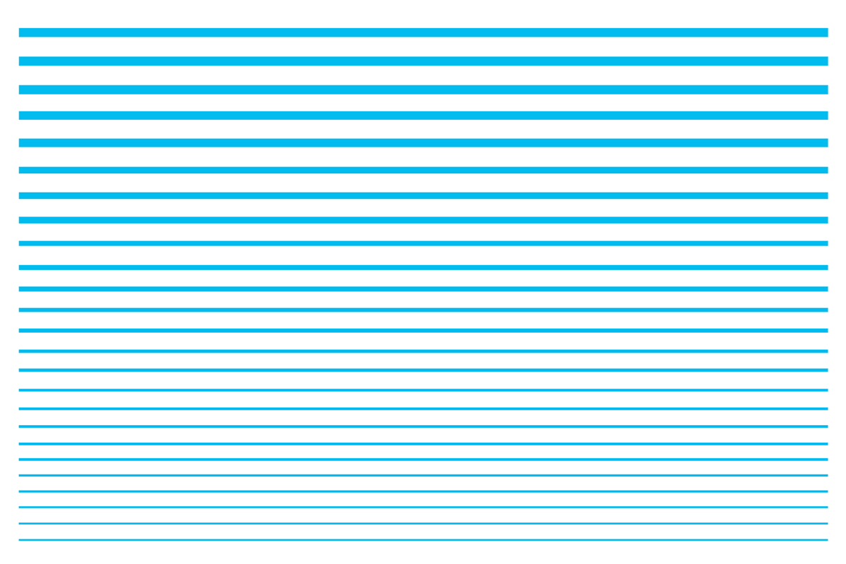 Jolifin LAVENI XL Sticker - Stripes neon-blue