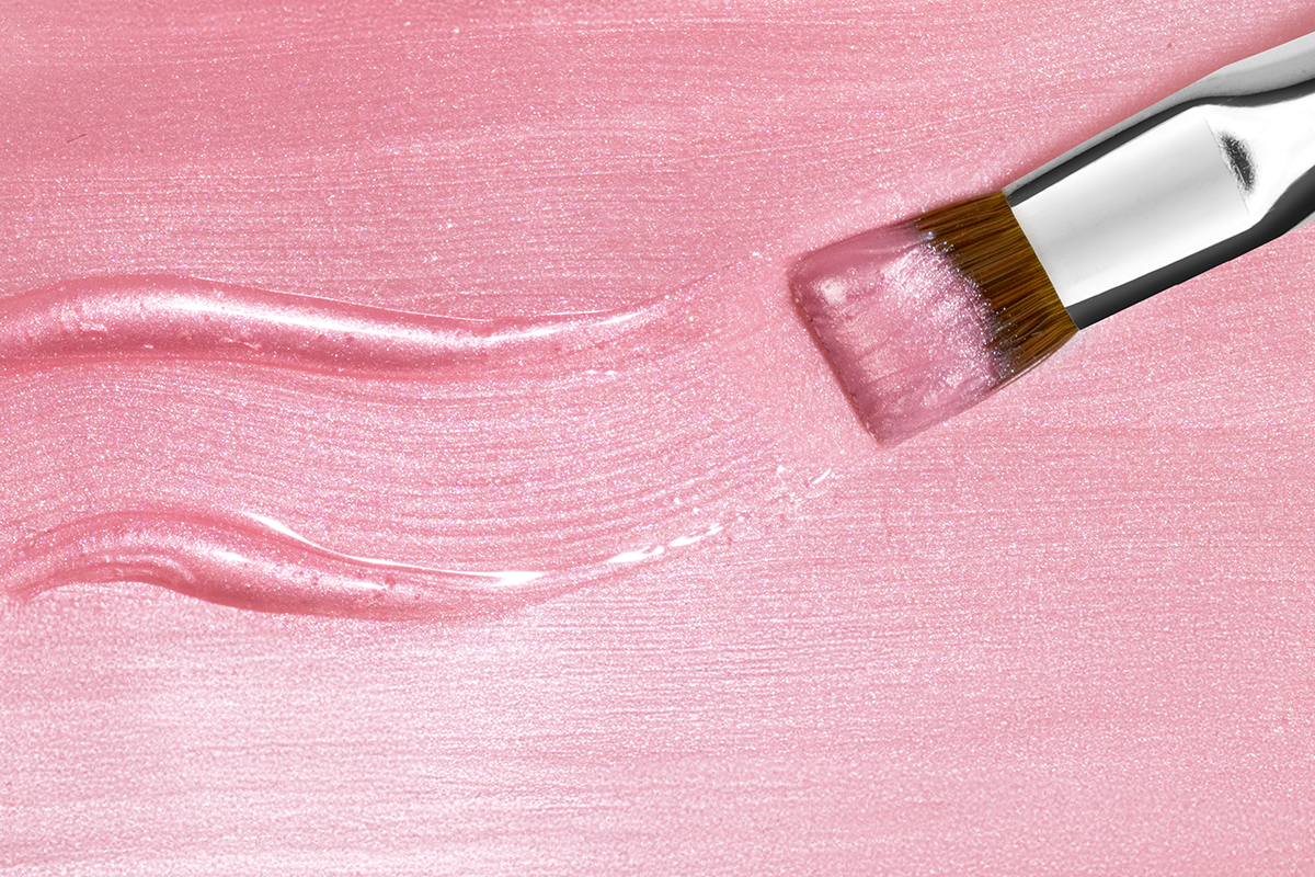 Colour gel pearly pastel-salmon 5ml