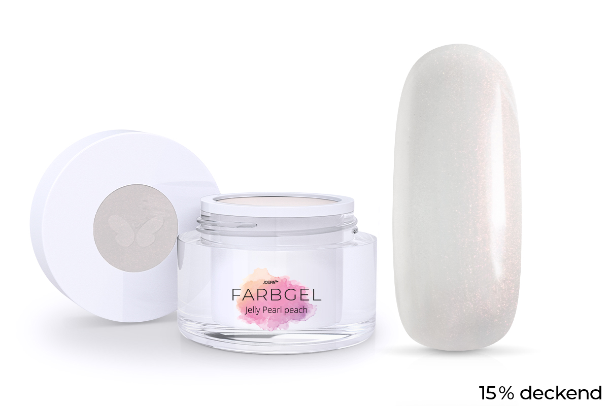 Jolifin Farbgel Jelly Pearl peach 5ml