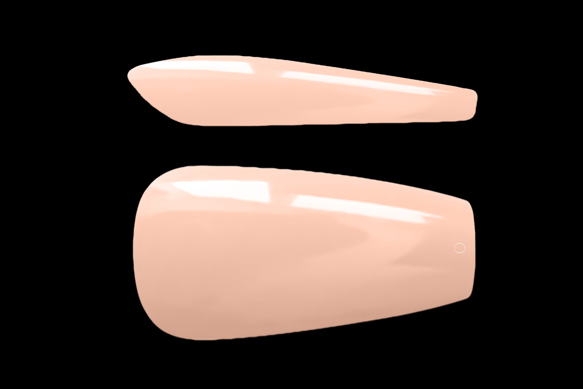 Jolifin 120 tip box Press-On Coffin - medium extra strong milky make-up