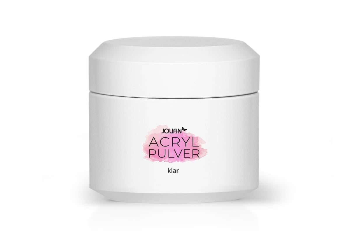 Jolifin Acryl Pulver - klar 30g