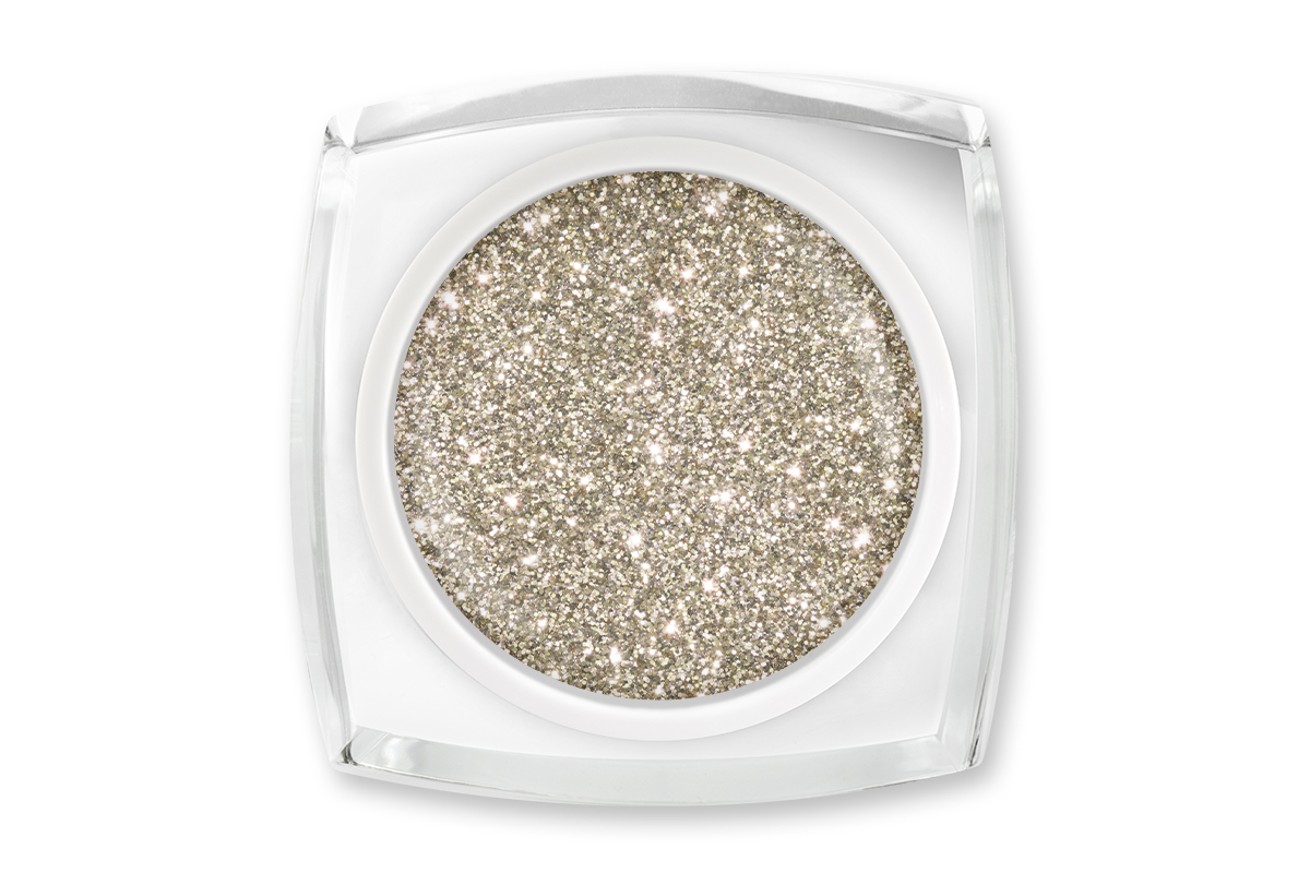 Jolifin LAVENI Farbgel - champagne Glitter 5ml