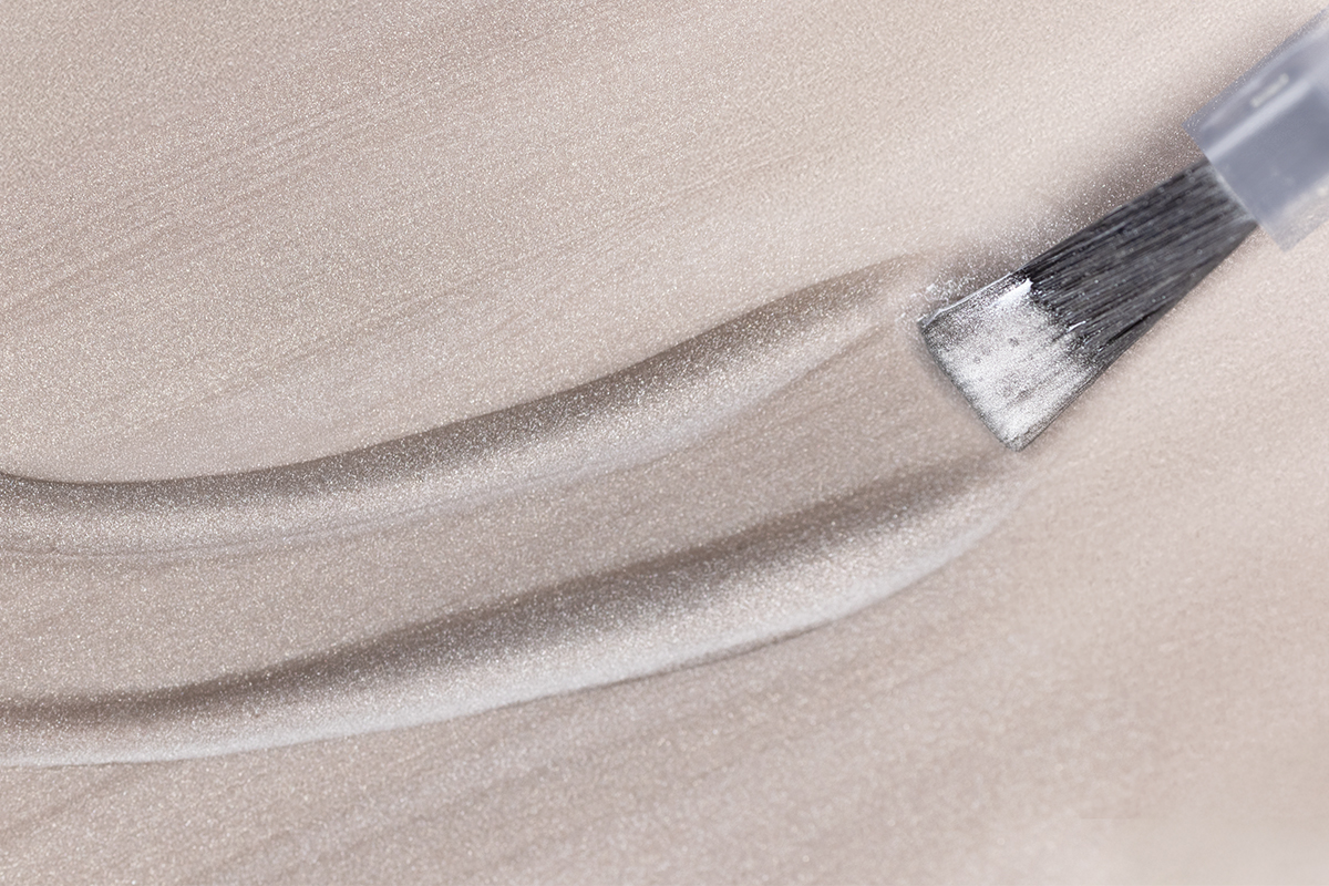 Jolifin LAVENI Shellac - Cat-Eye Satin Jelly Glas grey 10ml