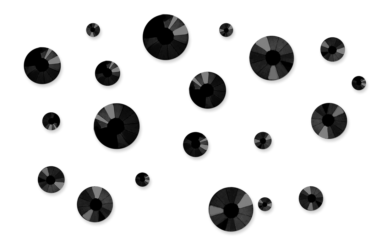 Jolifin LAVENI Strass-Display - black