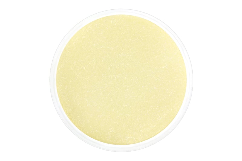 Jolifin Acryl Farbpulver - soft yellow metallic 5g