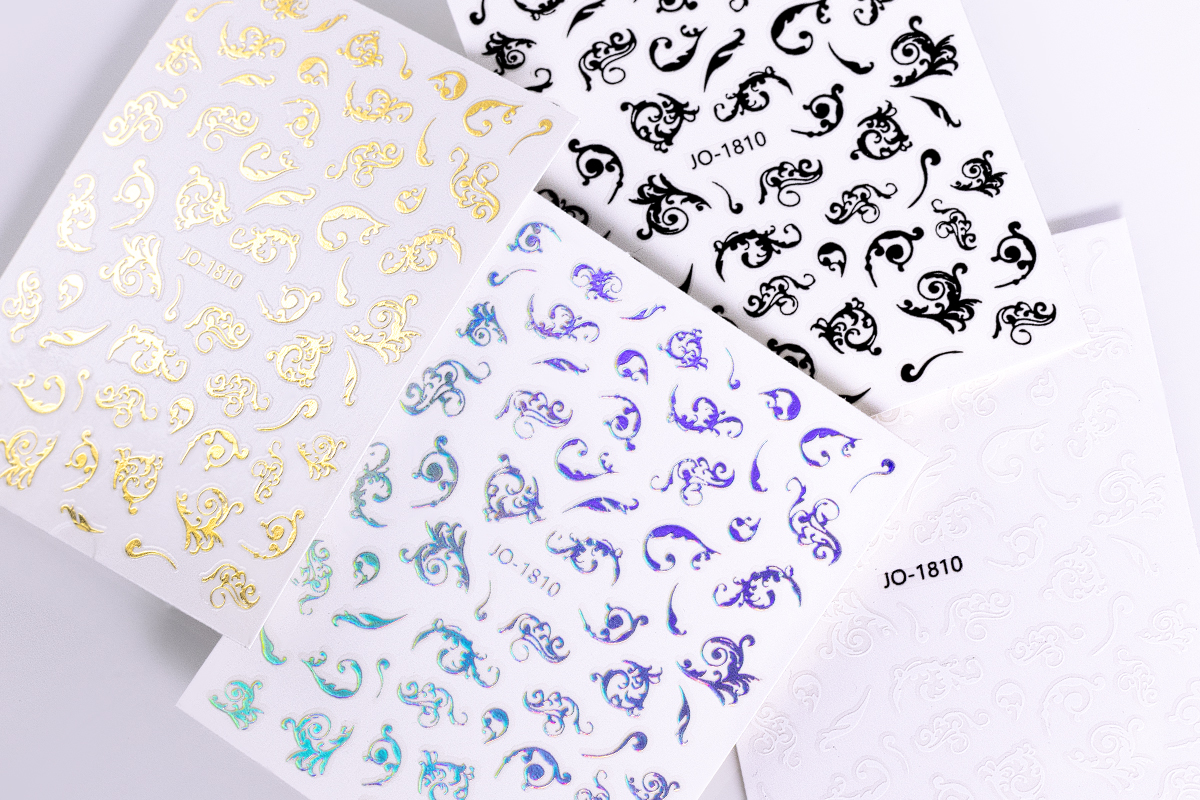 Jolifin LAVENI XL Sticker - silver hologram 2