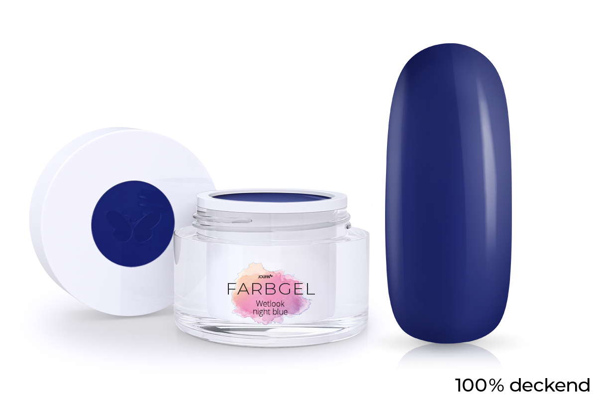 Jolifin Wetlook Farbgel night blue 5ml