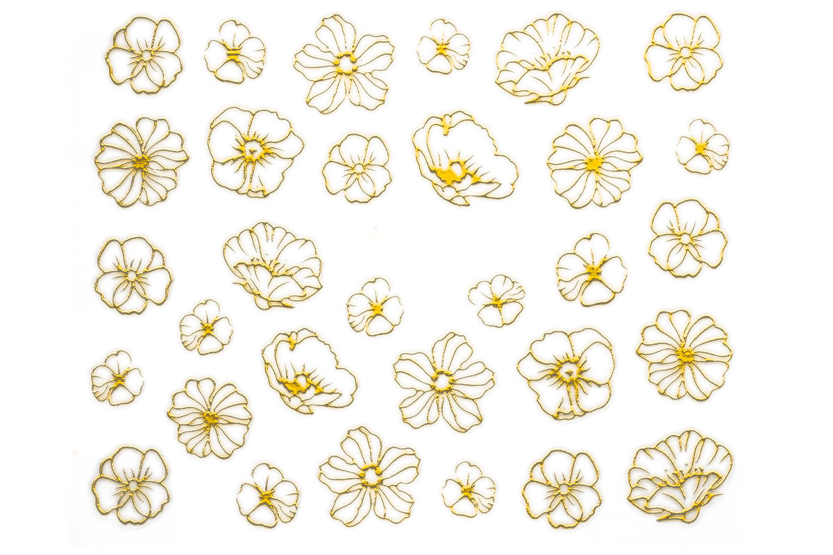Jolifin LAVENI Sticker - gold Nr. 2