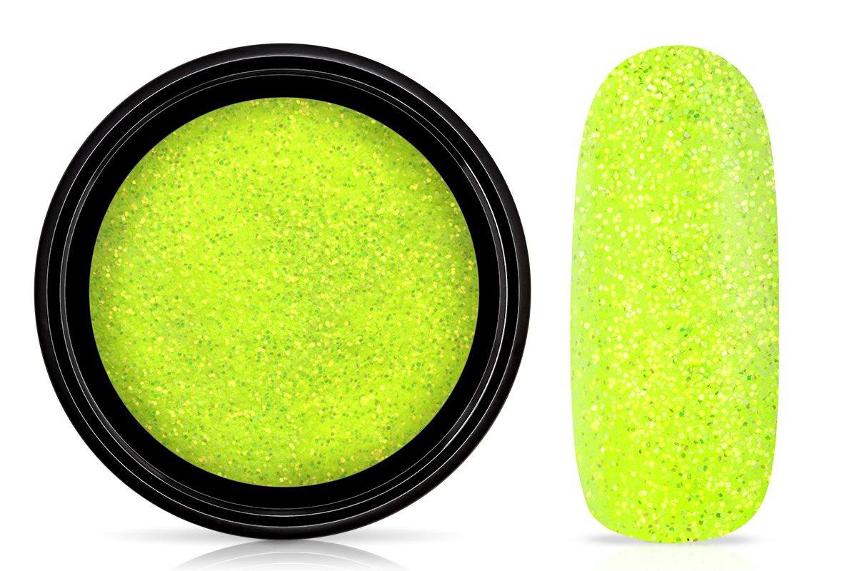 Jolifin LAVENI Nightshine Glitter - neon-yellow