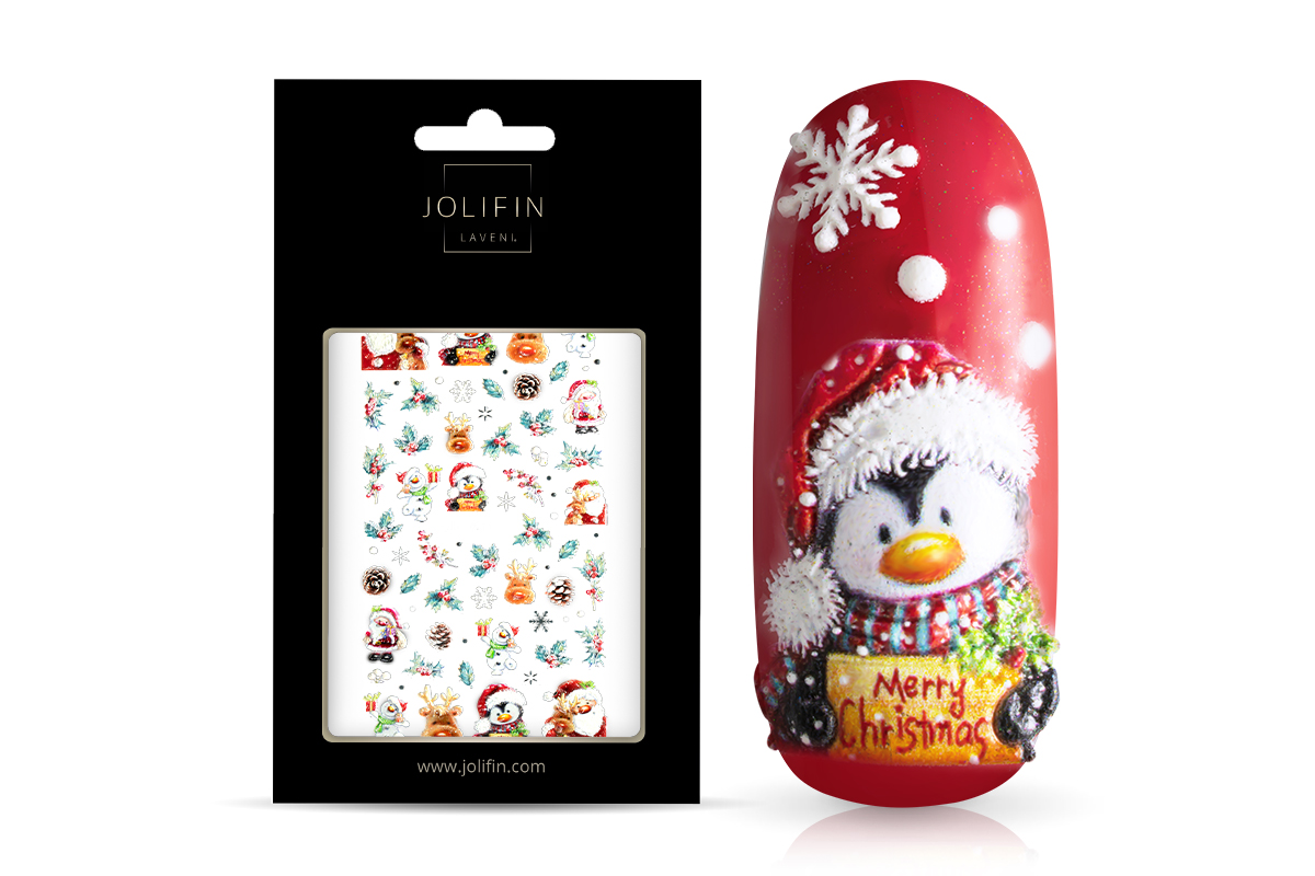 Jolifin LAVENI 3D Sticker - Christmas No. 8