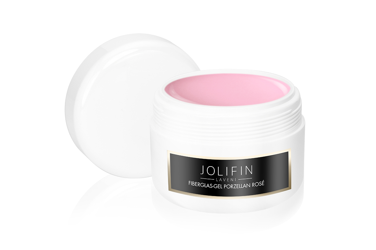 Jolifin LAVENI Refill - Fiberglas-Gel Porzellan rosé 250ml