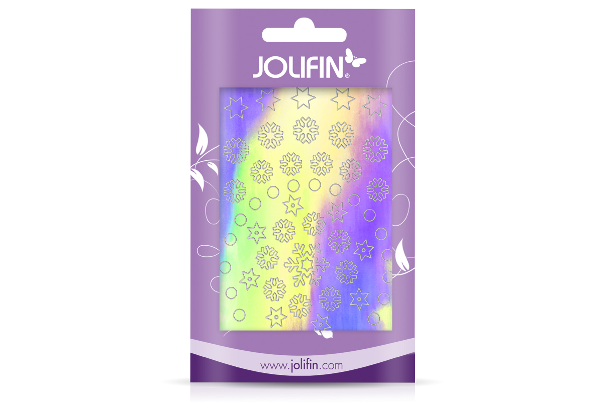 Jolifin Aurora Sticker - Snowflakes Cosmos