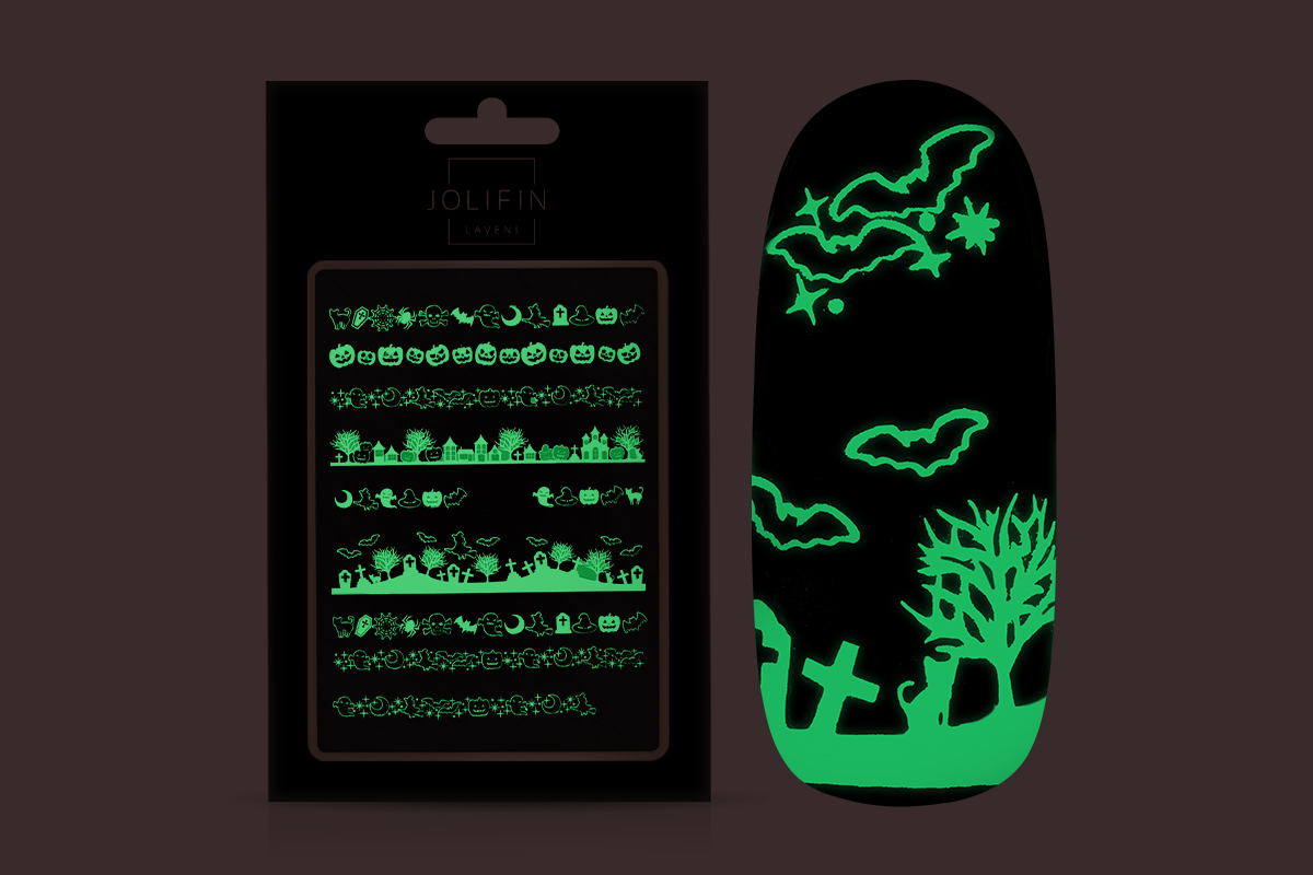 Jolifin LAVENI XL Sticker - Nightshine Halloween Nr. 5