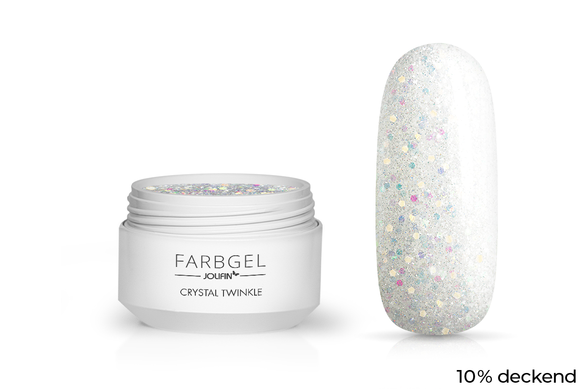 Jolifin colour gel crystal twinkle 5ml