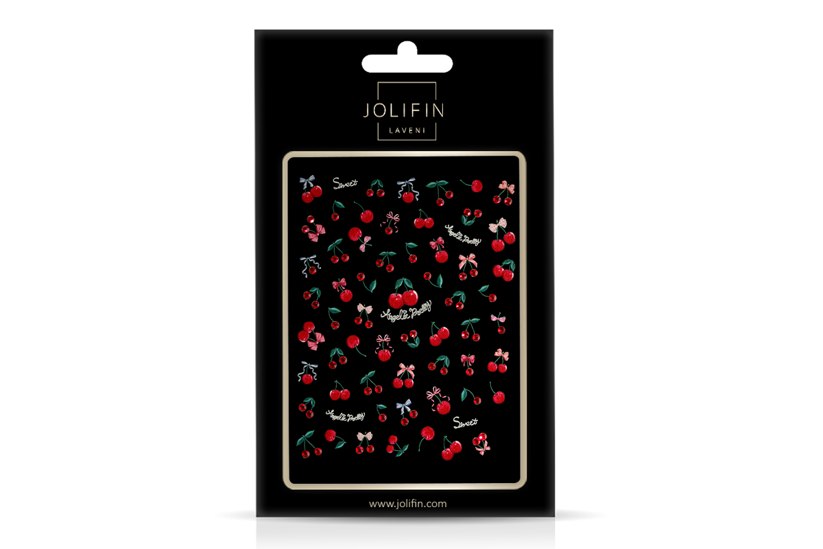 Jolifin LAVENI XL Rhinestone Stickers - No. 6