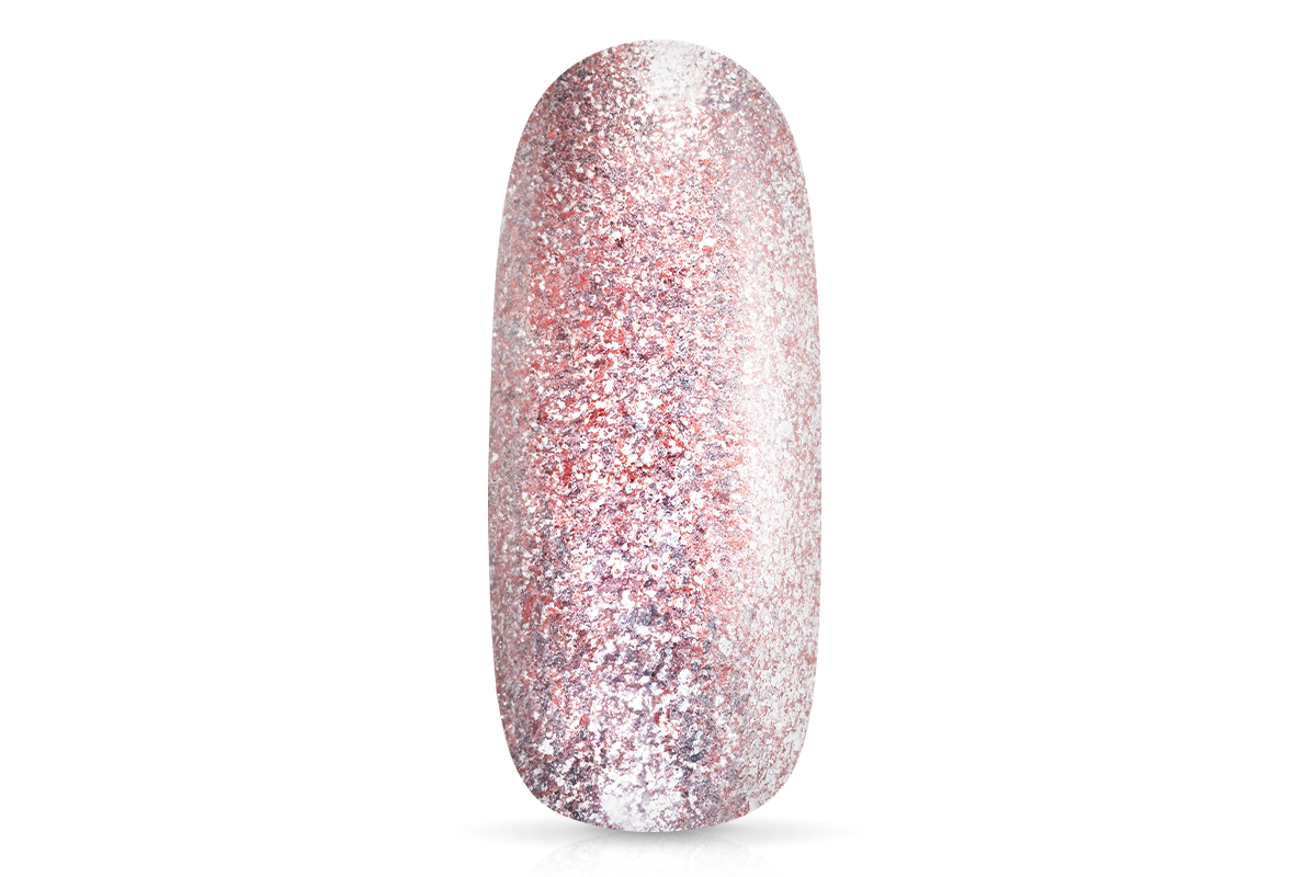Jolifin LAVENI 3in1 Shellac - sparkle chrome rose 10ml