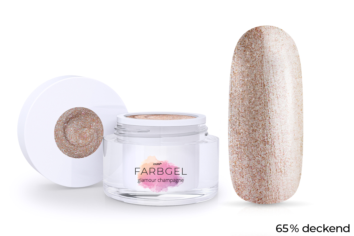 Jolifin Farbgel glamour champagne 5ml