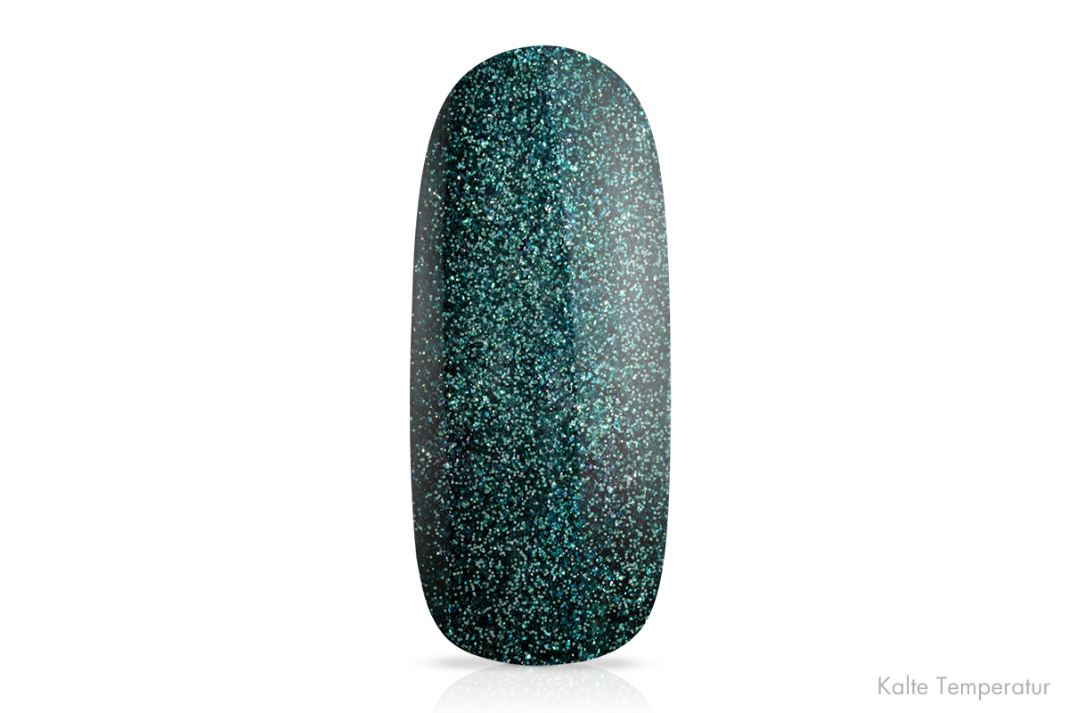 Jolifin LAVENI Shellac - Thermo petrol-türkis glam 10ml