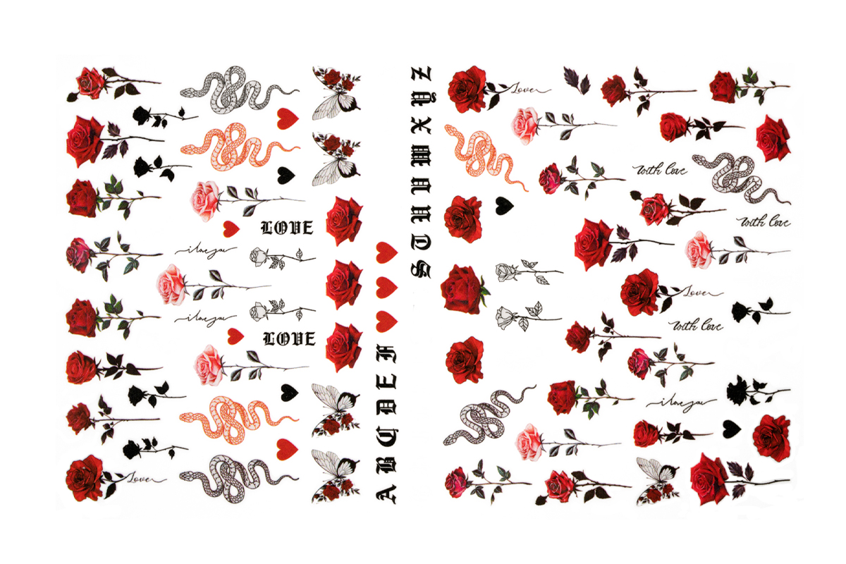 Jolifin LAVENI XL Sticker - Flowers Nr. 48