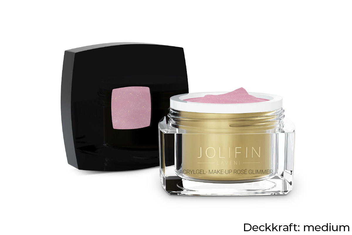 Jolifin LAVENI AcrylGel - Make-up rosé mica 15ml