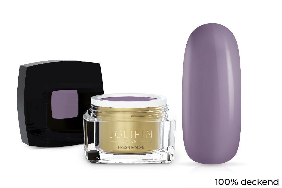 Jolifin LAVENI Farbgel - fresh mauve 5ml